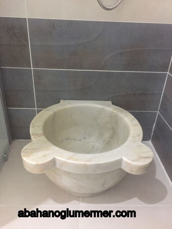 mermer kurna,hamam kurna,banyo kurna, kur-006