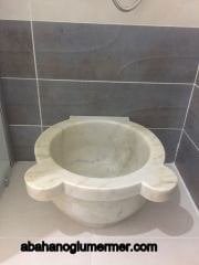 mermer kurna,hamam kurna,banyo kurna, kur-006