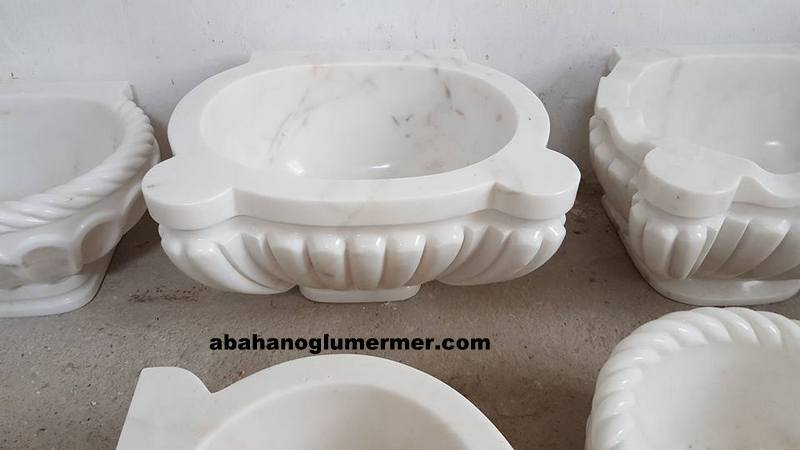 modern hamam banyo kurnası,mermer kurna ölçüleri : 50x60x35 cm kurna -018