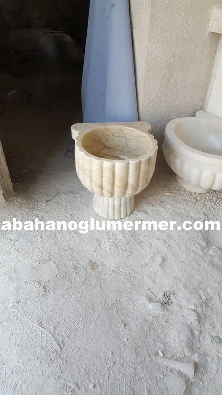 mermer hamam kurnası,kurna modelleri,kurna ölçüleri : 45x40 cm kurnalar -053