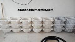 kavun dilimli mermer kurna,kurna modelleri,kurna ölçüleri : 45x25 cm kurnalar -064