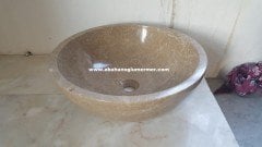 emperador mermer lavabo,lavabo modelleri,lavabo ölçüleri : 42x42x15 cm lavabo -023