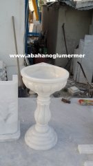 mermer lavabo,ayaklı lavabo modelleri,lavabo ölçüleri : 45x50x87 cm lavabo -036