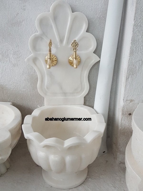 aynalı banyo kurnası, aynalı kurna modelleri,kurna ölçüleri : 45x45x85 cm aynalı kurnalar -040