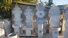 Bahçe çeşmesi, mermer bahçe çeşmesi modelleri, çeşme -012