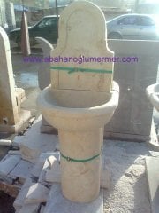 Bahçe çeşmesi, mermer bahçe çeşmesi modelleri, çeşme -020