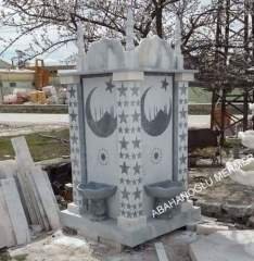 Hayrat çeşmesi,hayrat çeşmesi modelleri,mermer hayrat çeşmesi, mermer çeşme -007