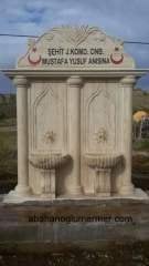 Hayrat çeşmesi,hayrat çeşmesi modelleri,mermer hayrat çeşmesi, mermer çeşme -021