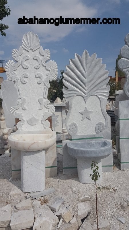 Hayrat çeşmesi,hayrat çeşmesi modelleri,mermer hayrat çeşmesi, mermer çeşme -028