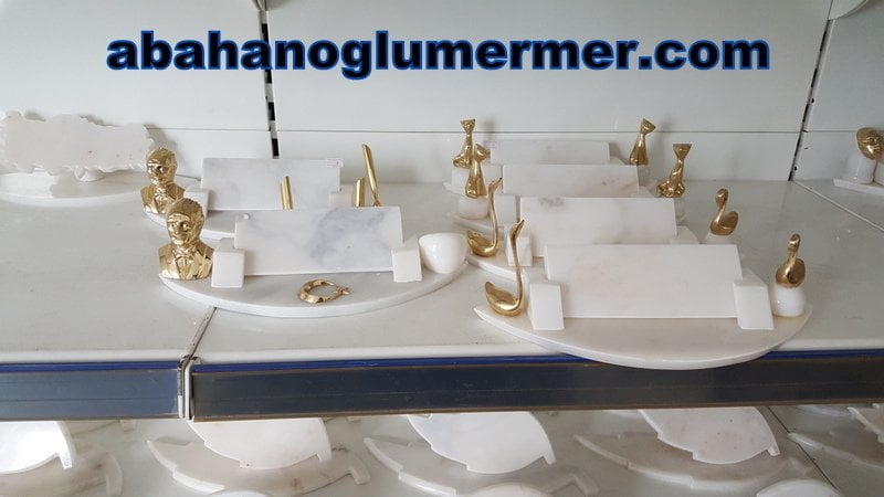 mermer isimlik. büro isimlik, masa isimliği -005