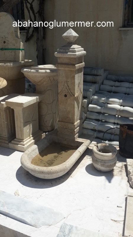 Hayrat çeşmesi,hayrat çeşmesi modelleri,mermer hayrat çeşmesi, mermer çeşme -034