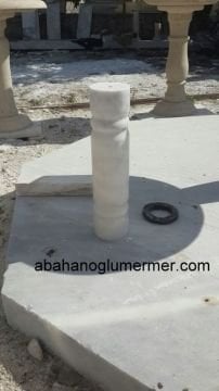 mermer mezar, mezar taşı, mermer kabir, mezar baş taşı kitabe -009