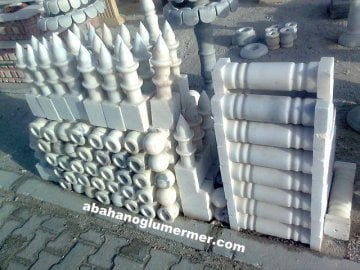 mermer mezar, mezar taşı, mermer kabir, mezar baş taşı kitabe -009