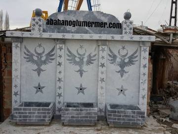 Hayrat çeşmesi modelleri, mermer hayrat çeşmesi, 043