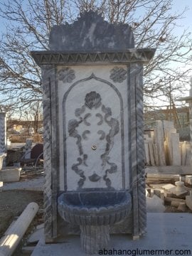 Hayrat çeşmesi modelleri, mermer hayrat çeşmesi, 044