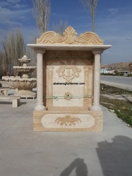 Hayrat çeşmesi modelleri, mermer hayrat çeşmesi, 048