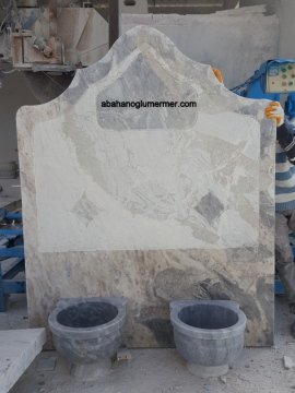 Hayrat çeşmesi modelleri, mermer hayrat çeşmesi, 048