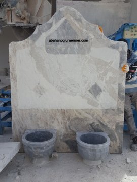 Hayrat çeşmesi modelleri, mermer hayrat çeşmesi, 048