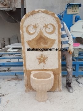 Hayrat çeşmesi modelleri, mermer hayrat çeşmesi, 049