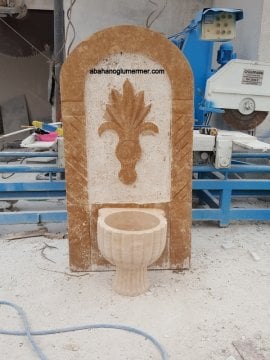 Hayrat çeşmesi modelleri, mermer hayrat çeşmesi, 050