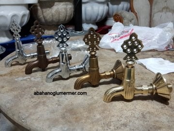 krom musluk, osmanlı modeli musluk, tarihi musluk, hamam musluğu, kurna musluğu -085