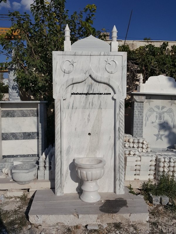 Hayrat çeşmesi modelleri, mermer hayrat çeşmesi, 051