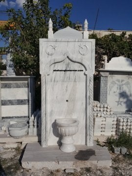 Hayrat çeşmesi modelleri, mermer hayrat çeşmesi, 051