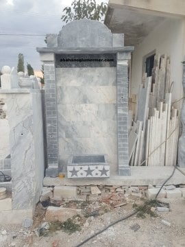 Hayrat çeşme modelleri, mermer çeşme, 060