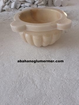 mermer kurna, hamam kurnası ölçüleri 45x25 cm -094