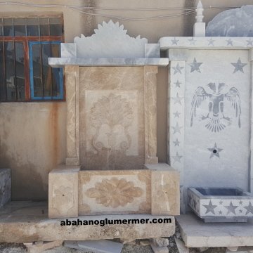 Hayrat çeşme, Hayrat çeşme modelleri, mermer çeşme, 067