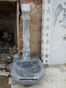 Bahçe çeşmesi, mermer bahçe çeşmesi modelleri, çeşme -057