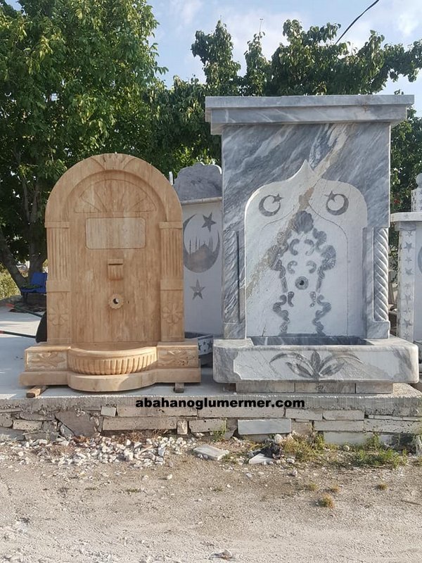 Hayrat çeşme, Hayrat çeşme modelleri, mermer çeşme, 074