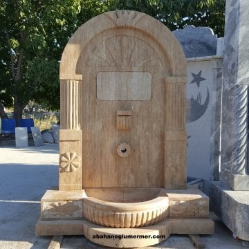 Hayrat çeşmesi, Hayrat çeşme modelleri, mermer çeşme, 075