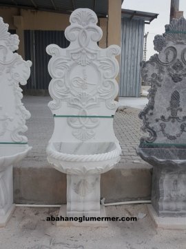 Bahçe çeşmesi, mermer bahçe çeşmesi modelleri, çeşme -071