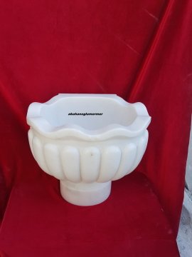 mermer kurna, hamam kurnası ölçüleri 45x30x35 cm -105