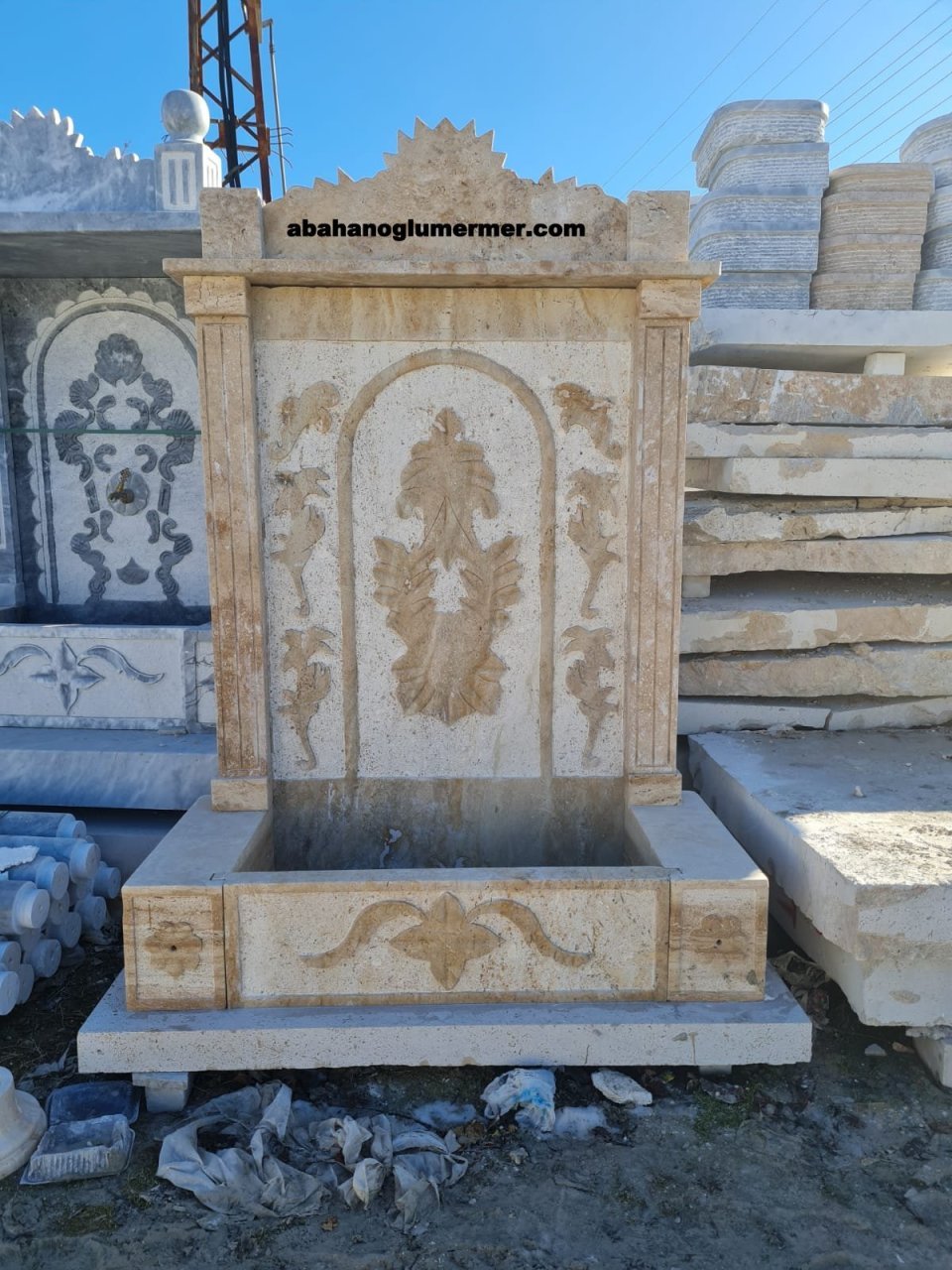 Hayrat çeşmesi, Hayrat çeşmesi fiyatı modelleri, mermer çeşme, 112