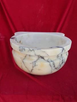 mermer kurna, hamam kurnası ölçüleri 45x45x25 cm -109