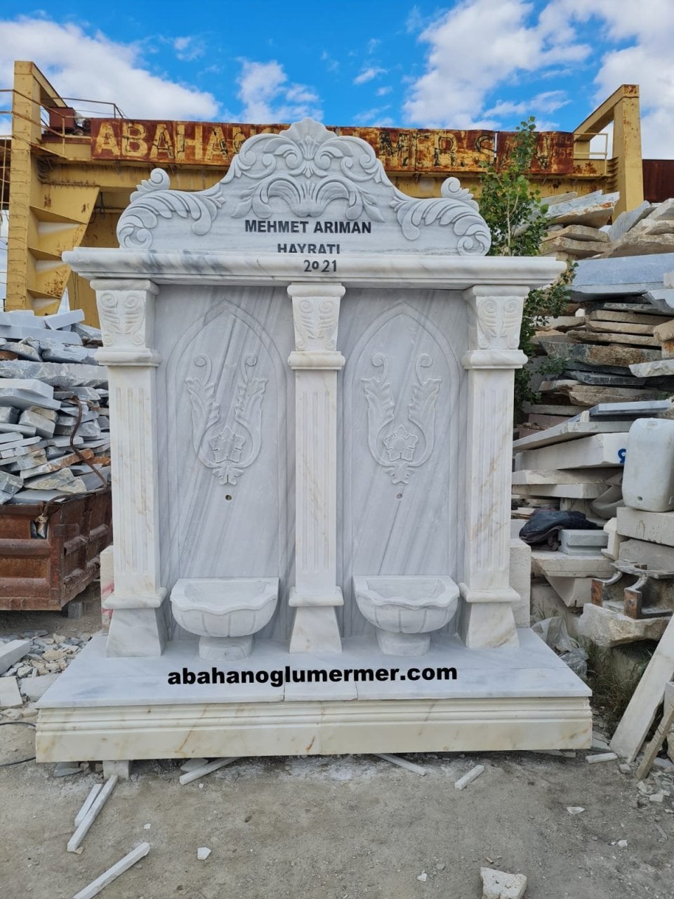 Hayrat çeşmesi, Hayrat çeşmesi fiyatı modelleri, mermer çeşme, 131