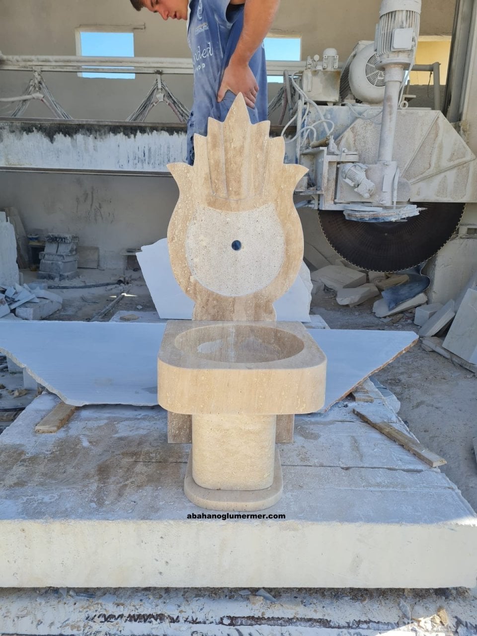 doğal taş lavabo, siyah lavabo modelleri, lavabo ölçüleri :62