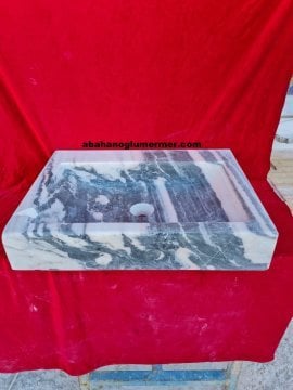 doğal taş lavabo, siyah lavabo modelleri, lavabo ölçüleri :67