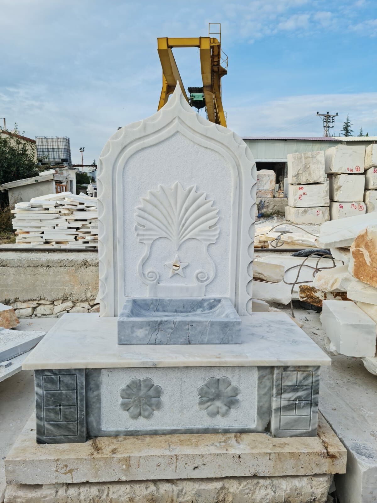 Hayrat çeşmesi, Hayrat çeşmesi fiyatı modelleri, mermer çeşme, 159