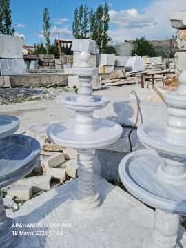 Mermer Süs Havuzu, mermer fıskiye modelleri, mermer şelale
